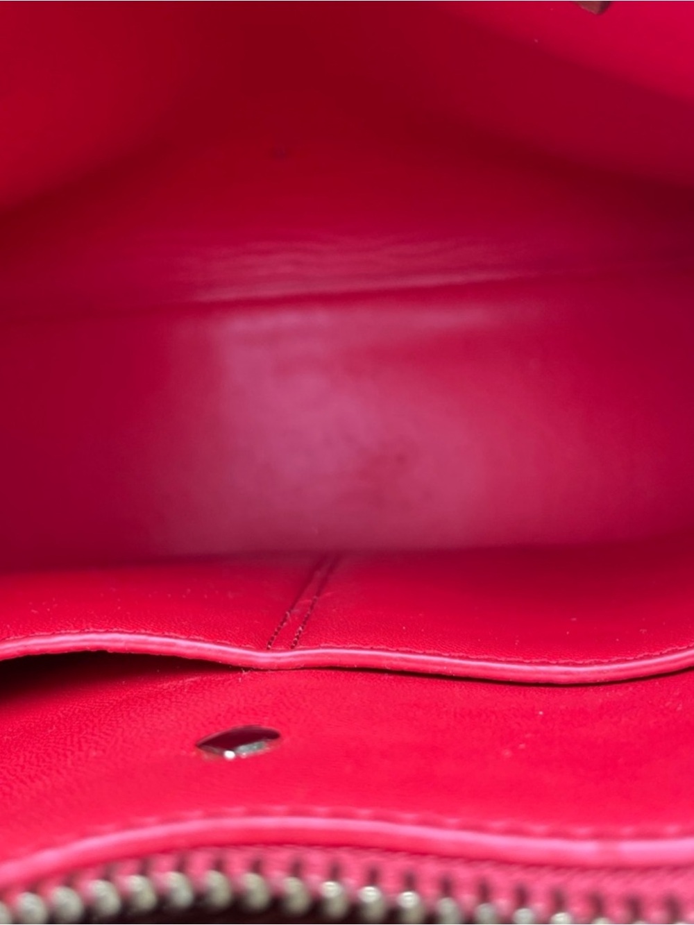 kate spade Cognac Brown Leather Tote with Red Interior - Picture 5 of 7